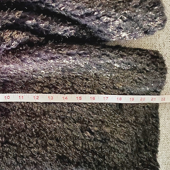 Chelsea & Violet Black Fuzzy Jacket - Picture 11 of 16